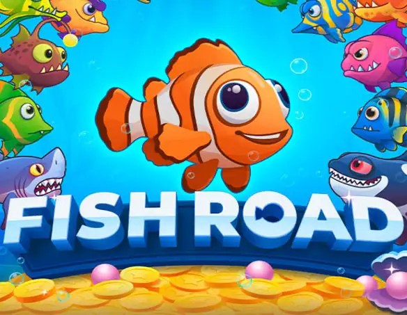 Fish Road logo by InOut Stake Casino