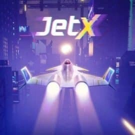 Official Casino Games logo: jetX by SmartSoft at Stake Casino