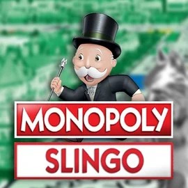 Slingo Monopoly logo – Casino Games by Gaming Realms at Stake Casino